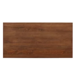 Felicia Rustic Industrial Metal/Wood Coffee Table Brown - Inspire Q -Home Style Deals Store GUEST cc139f2b 7937 4868 ba6f c7a8a0545c8e