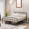 Costway Full Size Heavy Duty Metal Bed Frame Headboard Platform Mattress Foundation