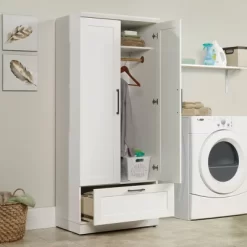 Homeplus Wardrobe Soft White - Sauder -Home Style Deals Store GUEST cd6a288f ab38 4a9d 9f0d b0653459f3d9