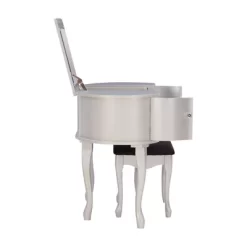 Paloma Vanity Set Silver - Linon -Home Style Deals Store GUEST cdb82159 85fe 4e30 8ed9 90be63330c00