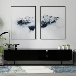 Glenwillow Home Atlas 78" X 20" Mid-Century Modern Buffet/Sideboard/TV Console -Home Style Deals Store GUEST ce0e8e78 b0d2 4abb b6fa 109ecf2f8fff