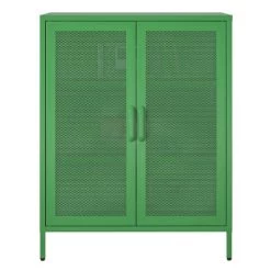 Channing 2 Door Accent Cabinet Mesh Metal Locker - Novogratz 16 Channing 2 Door Accent Cabinet Mesh Metal Locker - Novogratz -Home Style Deals Store GUEST cf01b600 2305 4b4d b1cd c3605343fbb8