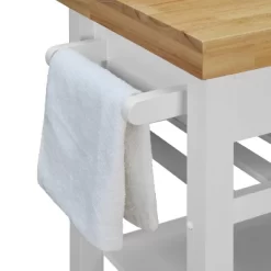 Denver Kitchen Cart White - ClickDecor -Home Style Deals Store GUEST cf0653b2 d010 4c75 b5d0 b9f823b0fec1