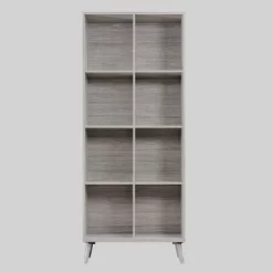 Chandelle 2pc Mid-Century Entertainment Center Set Gray Oak - Christopher Knight Home -Home Style Deals Store GUEST cf151c19 486c 4a0b bc04 e2d4f69006ee