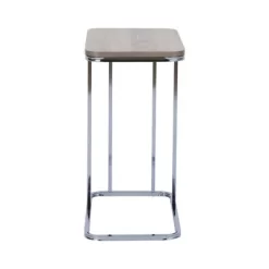 20" Cora Wood Grain Finish And Metal Base C-Table Brown - Teamson Home -Home Style Deals Store GUEST cf84b78d b1b0 45d9 a130 13d01ce6c8e6