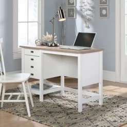 Cottage Road Computer Desk Soft White - Sauder