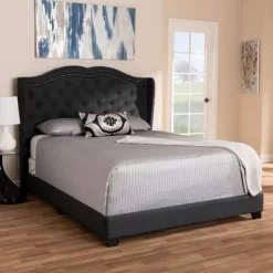 Aden Bed - Baxton Studio -Home Style Deals Store GUEST d0f1b7c9 2444 4272 9d4e b60f167eeac4