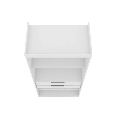 Set Of 3 Mulberry Open 3 Sectional Closet White - Manhattan Comfort 8 Set Of 3 Mulberry Open 3 Sectional Closet White - Manhattan Comfort - Image 8