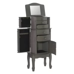 Sedalia Jewelry Armoire Gray - Powell Company -Home Style Deals Store GUEST d2d168ef a5cd 4d9b 9e33 ba1ee800efee