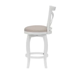 25" Ellendale Wood Counter Height Barstool White - Hillsdale Furniture -Home Style Deals Store GUEST d5043338 326e 46d0 b9e1 eb5950a8fc57