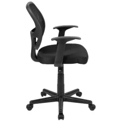 Flash Furniture Flash Fundamentals Mid-Back Mesh Swivel Ergonomic Task Office Chair With Arms -Home Style Deals Store GUEST d523b01d 40b3 4e04 abea 282b1da6ad43