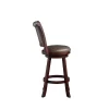 Bridgeport Swivel Barstool Brown - H2O Furnishings