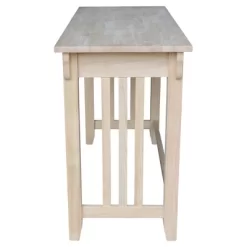 Mission Desk With Drawer - Unfinished - International Concepts -Home Style Deals Store GUEST d82dbeb3 2d2e 49df 91b6 f71fcdaa0c74