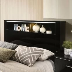 6pc Shorehaven Bedroom Set With 2 Nightstands Black/Chrome - MiBasics -Home Style Deals Store GUEST d83e972f 7aa9 4b44 850c fb302abbcdac 1