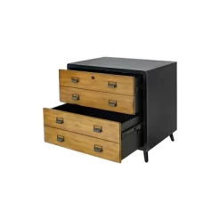 Payton Mid-Century Wood Lateral File Storage File Drawer Black - Martin Furniture -Home Style Deals Store GUEST d92afdcb 43e4 4e1b b7a5 d07df559822f
