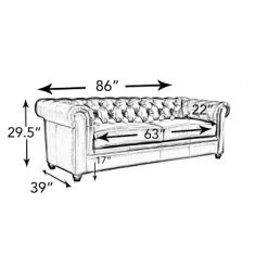Keswick Tufted Leather Sofa Brown - Abbyson Living -Home Style Deals Store GUEST db8e784c 311d 4106 92db a6a30dff26e5