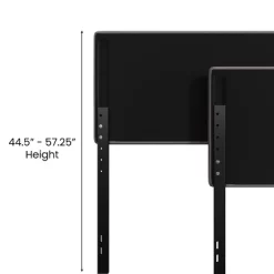 Merrick Lane Headboard With Tufted Upholstery And Powder Coated Metal Frame -Home Style Deals Store GUEST db975778 a3ec 4a00 837e 32b01bc0e190