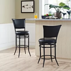 Rachel Swivel Barstool Black With Cushion - Crosley 16 Rachel Swivel Barstool Black With Cushion - Crosley -Home Style Deals Store GUEST dbdaaf61 507f 440f b0d5 357e18b8c72b