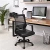 Yaheetech Adjustable Office Chair Midback Computer Chair With Lumbar Support