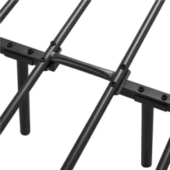 Yaheetech Metal Platform Bed Frame With Vintage Headboard And Footboard -Home Style Deals Store GUEST ddf89372 8447 4b9a a28d 305d74d248ca