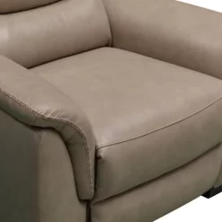 Seymour Top Grain Leather Power Reclining Loveseat Beige - Abbyson Living -Home Style Deals Store GUEST ded2dc26 3897 42e8 8362 fa92691b7654