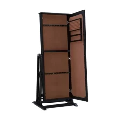 Lola Cheval Mirror/Jewelry Wardrobe Black - Powell Company -Home Style Deals Store GUEST df8243ef 8618 4f66 b99a 200b8ca4d62a