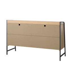 Bushwick Wide 6 Drawer Dresser Natural - Novogratz -Home Style Deals Store GUEST e0df3683 d2e5 48df ad00 26beeb29b352