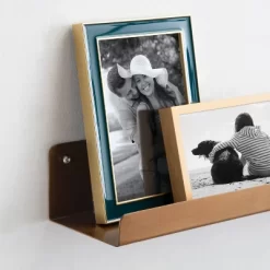 2pc Mezzo Modern Metal Ledge Shelf Set Gold - Kate & Laurel All Things Decor -Home Style Deals Store GUEST e23b9435 ab16 473b a729 4e8ba7dfcd5d