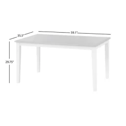 5pc Vida Rectangular Dining Set - Buylateral -Home Style Deals Store GUEST e29bd18b 1f29 47e4 947a 92712ba7b9dc