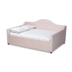 Perry Velvet Daybed - Baxton Studio -Home Style Deals Store GUEST e2a3908c eb7b 44f2 af61 8d4d6d0be731