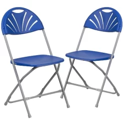 Flash Furniture 2 Pack HERCULES Series 650 Lb. Capacity Plastic Fan Back Folding Chair -Home Style Deals Store GUEST e32b8ec5 a248 4100 8b72 7e0f6a17712c