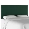 Arcadia Nailbutton Linen Headboard - Skyline Furniture