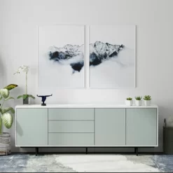 Glenwillow Home Atlas 78" X 28" Highboy Modern TV Stand Cabinet And Sideboard -Home Style Deals Store GUEST e65f4219 0e08 4099 b1c3 504cbbe03237