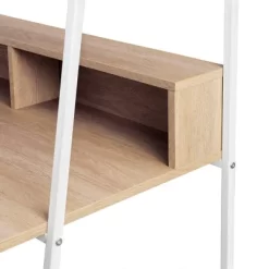 36" Writing Desk With Open Storage Ladder Bookshelf - Saracina Home -Home Style Deals Store GUEST e6b06f69 3c40 4d14 89cd a621a54542e1