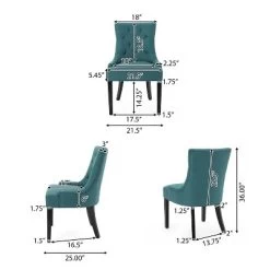 Set Of 2 Hayden Tufted Dining Chairs - Christopher Knight Home -Home Style Deals Store GUEST e7be4431 1335 4bd4 8ce2 9838320cf1e0