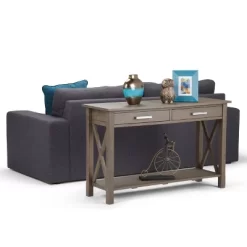 47" Waterloo Contemporary Console Sofa Table - Wyndenhall
