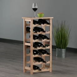 Napa Wine Rack Beech - Winsome -Home Style Deals Store GUEST e8f21ba8 e769 49a1 9a58 6114723d1f32