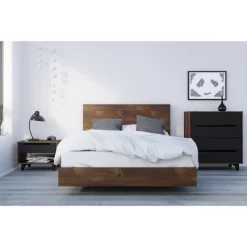 4pc Barista Bedroom Set Truffle/Black - Nexera -Home Style Deals Store GUEST e9530859 51af 4b76 a669 327efbab2e52