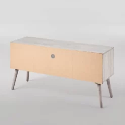 Chandelle 2pc Mid-Century Entertainment Center Set Gray Oak - Christopher Knight Home -Home Style Deals Store GUEST ea04c46e a007 4a12 bb47 9114ee2017ac