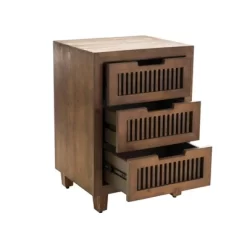 Sawyer 3 Drawer Cabinet Brown - Adore Decor -Home Style Deals Store GUEST ea1b2e40 b213 4ee2 8f66 bf49742973df