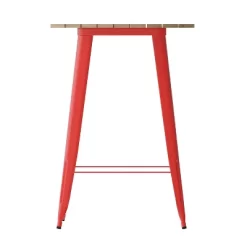 Emma And Oliver Indoor/Outdoor Bar Top Table, 30" Round All Weather Poly Resin Top With Steel Base -Home Style Deals Store GUEST ea874e24 6b69 4477 b3d3 fb142043ef6a