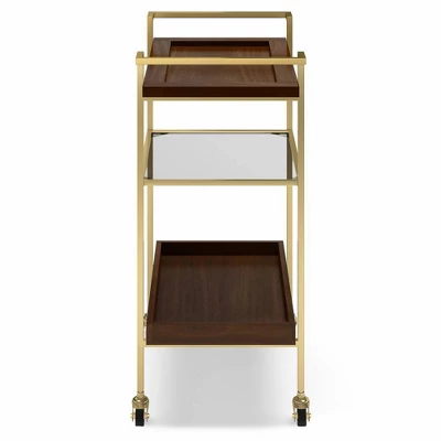 Moyer Bar Cart Cognac - WyndenHall 9 Moyer Bar Cart Cognac - WyndenHall - Image 9