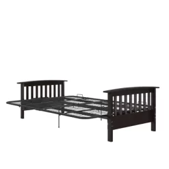 Full Brixen Wood Arm Metal Futon Frame With 6" Mattress - Room & Joy -Home Style Deals Store GUEST eadcc34e b0ee 4aeb bb8a dff49211362b