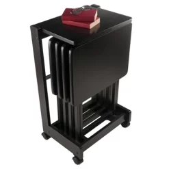 5pc Brienda Set Flip Top Snack Table - Winsome -Home Style Deals Store GUEST ec81dbd4 6190 4d17 aee7 d078b6eec127