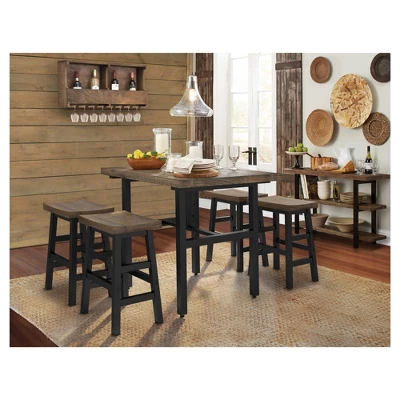 36" Wine Rack Hardwood Brown - Alaterre Furniture 1 36" Wine Rack Hardwood Brown - Alaterre Furniture