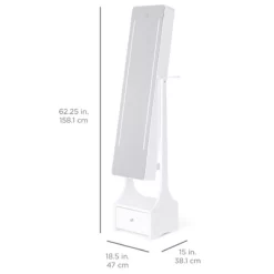 Best Choice Products Full Length LED Mirrored Jewelry Storage Organizer Cabinet W/ Interior & Exterior Lights -Home Style Deals Store GUEST ed52fe78 d37b 449a 96a1 5709671c3fe3