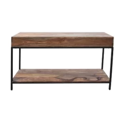 Springdale Ii Rustic 2 Drawer Console Table Natural Finish - Treasure Trove Accents -Home Style Deals Store GUEST edb4d8f0 9de6 468c 90fc 17d6c7ce062e