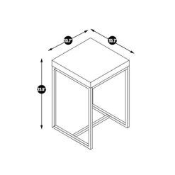 Lame Side Table - Chic Home Design