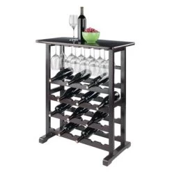 Vinny Wine Rack Espresso Dark Espresso - Winsome 10 Vinny Wine Rack Espresso Dark Espresso - Winsome -Home Style Deals Store GUEST ee3d437f 6f68 4056 9fe7 8a8c55004f17