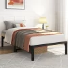 Yaheetech Metal Platform Bed Frame With Ultra-Durable Steel Slat Support
